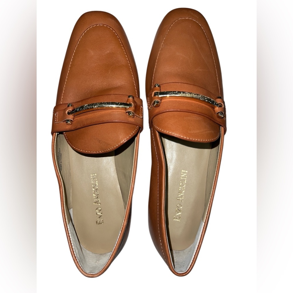 Enzo Angiolini Leather Loafers 6M/36 1/2